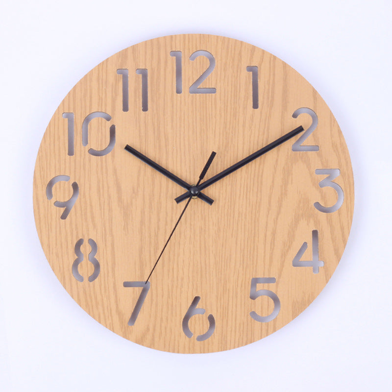 Elegant wall clock in a minimal design