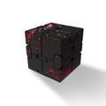 Cover Plate Magic Cube - Camouflage Black with Bright Red (Pack of 1)