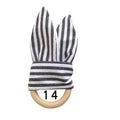 Wooden Ring Teether: Rabbit Ears No. 14