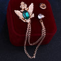Gold Base Green Diamond