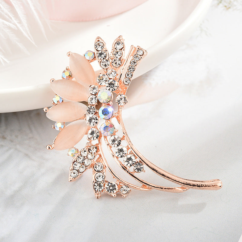 Close-up of floral design brooch image 3