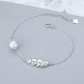 Platinum Color Empty Setting Bracelet