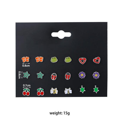 Colorful Animal Earrings 2