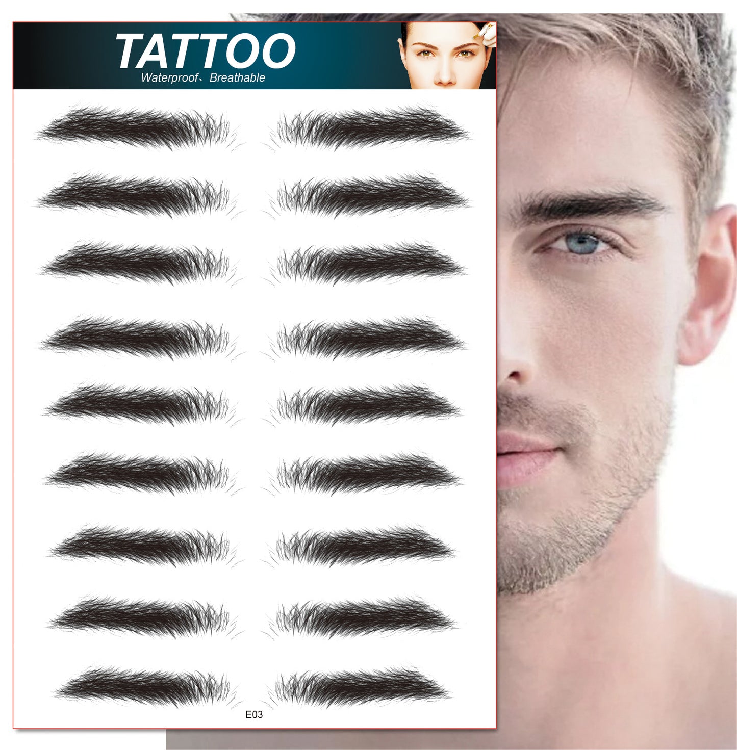 Stylish Brow Tattoos - Image 7