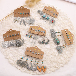 Unique Leaf and Feather Design Jewelry