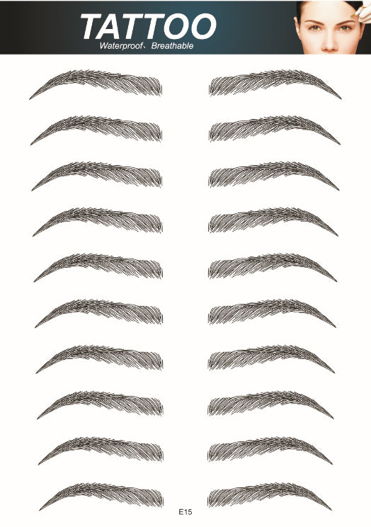 Natural Long-Lasting Brow Tattoos - Image 1
