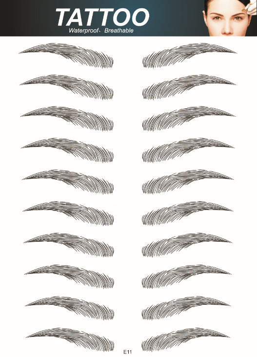 Stylish Brow Tattoos - Image 7