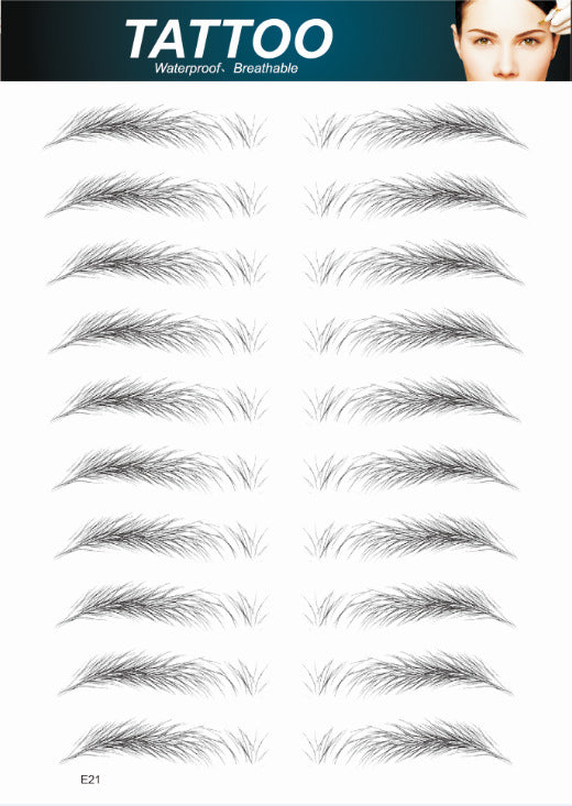 Easy Application Brow Stickers - Image 5