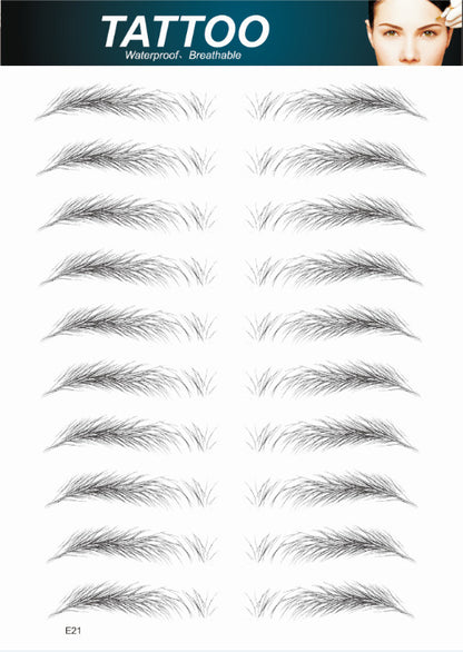 Easy Application Brow Stickers - Image 5
