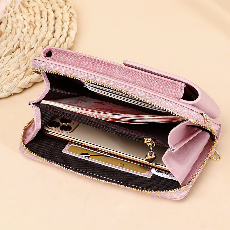 Gray stylish crossbody bag