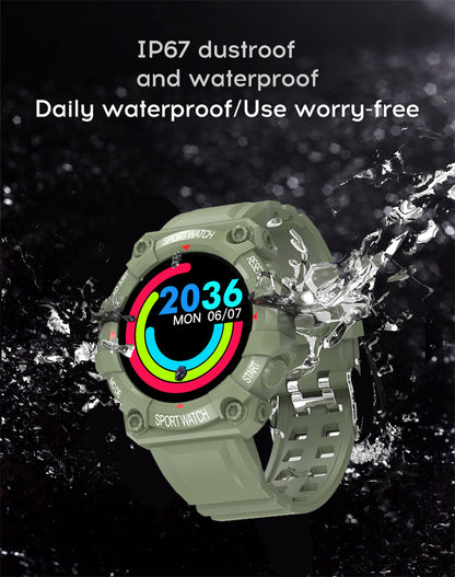 Smart Fitness Watch with Health Monitoring Functionality