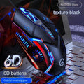 Black colorful light-6D button sound version (Pack of 2)