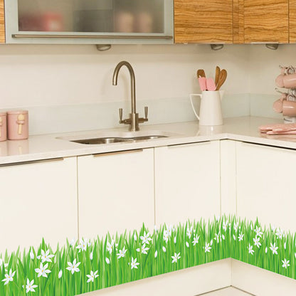Colorful grass wall sticker image 3