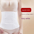 White Single Compression Belt