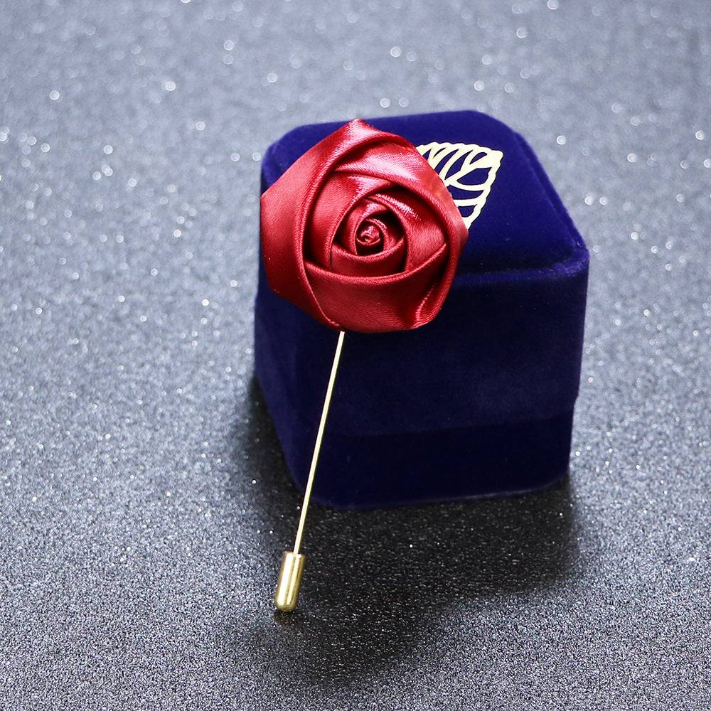 Rose accessory on clothing image 8