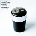 Black with Tai Chi Pattern Flip Lid (Pack of 1)