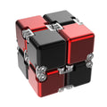 DIY Infinite Magic Cube - Red and Black (Pack of 1)