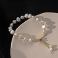 White Irregular Pearl Bracelet