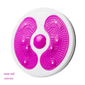 Half-Moon Magnetic Waist Twisting Disc Rose Red