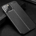 Leather grain - black