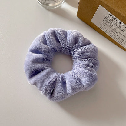Cute plush headband for kids in pink color