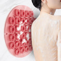 Soft Pink [Silicone Eco-Friendly Material] Long Hair Brush Version
