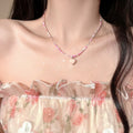 Heart Rice Bead - Pink