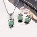 E6+X6 Owl (Earring Necklace Set)
