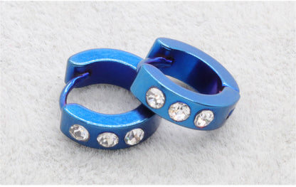 Colorful hoop earrings for fashion lovers