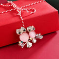 LX-6859 Rose Gold Owl 4072760