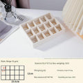 Beige Small 15-Compartment Tray (Pack of 1)