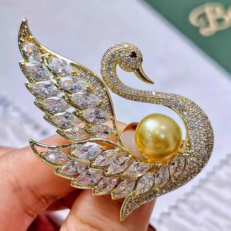 Brooch styled on coat image 4