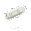 White Large (Pack of 10)