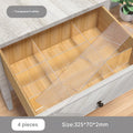 Transparent White (Set of 4)