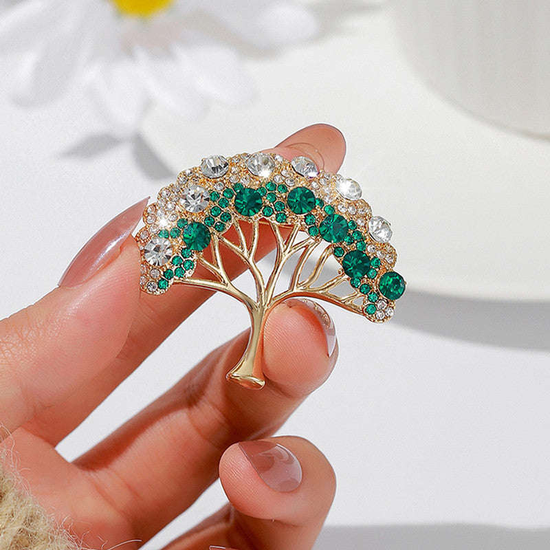 Beautiful Elegant Tree Ornamental Pin Image 8