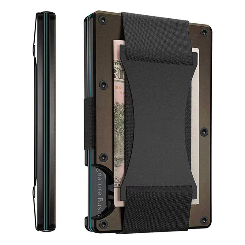 Secure aluminum wallet image 3