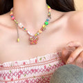 Dopamine Butterfly Necklace
