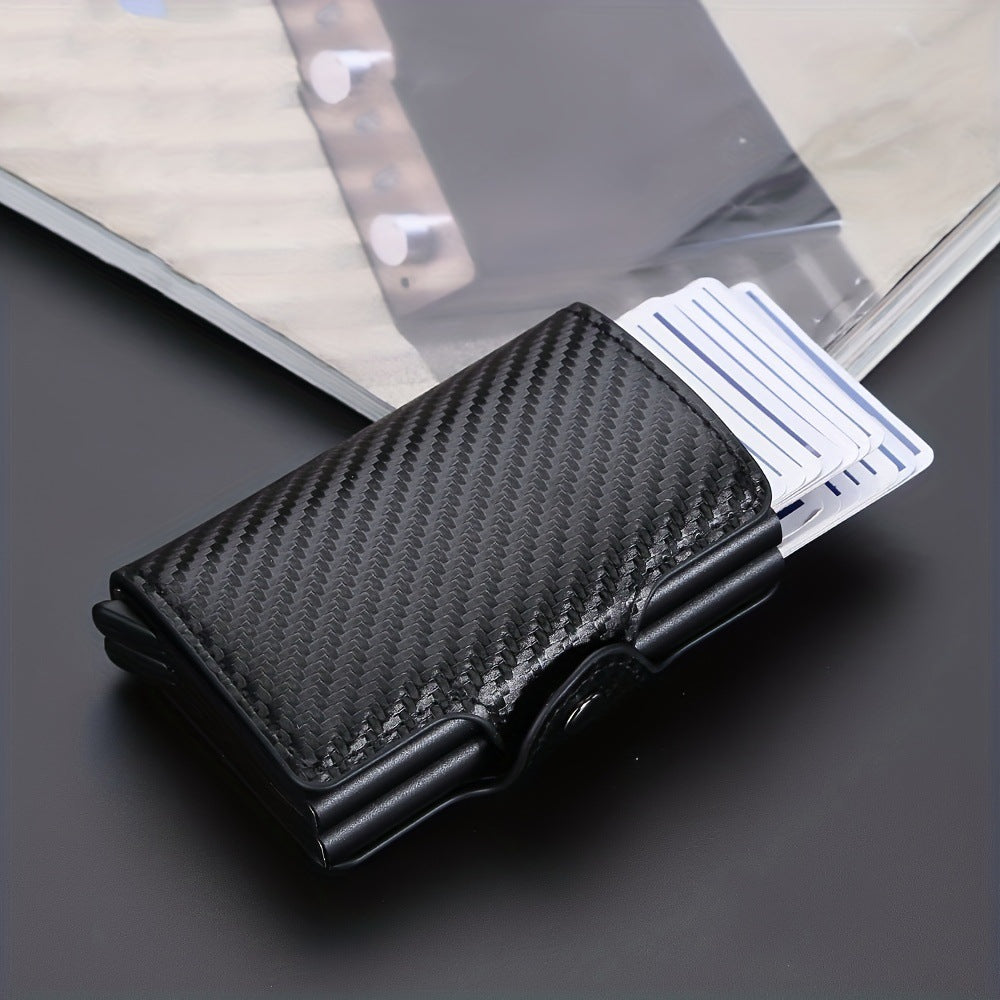 Functional wallet showcasing card slots