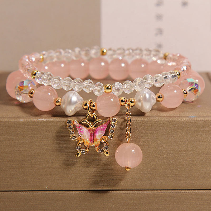 Butterfly Crystal Bracelet Image 1