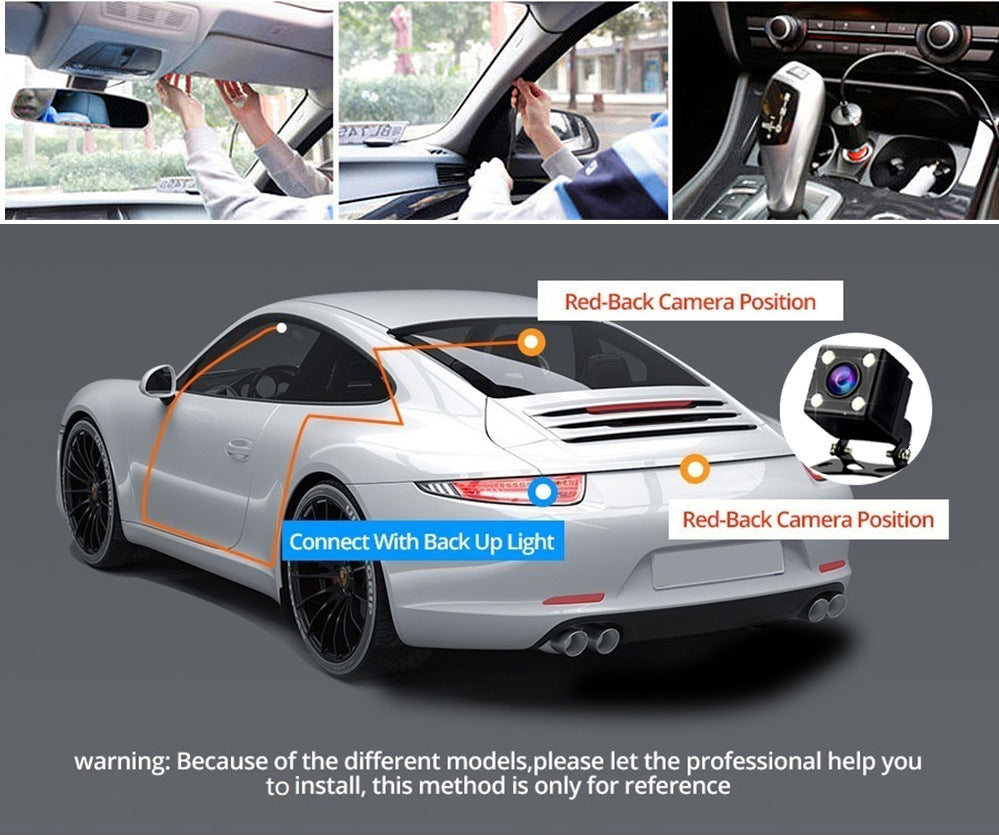 Interior Dash Cam Display