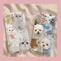 Bubble White Newspaper Dog (Pack of 1)