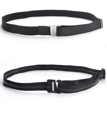 Invisible anti-slip shirt stay belt for men
