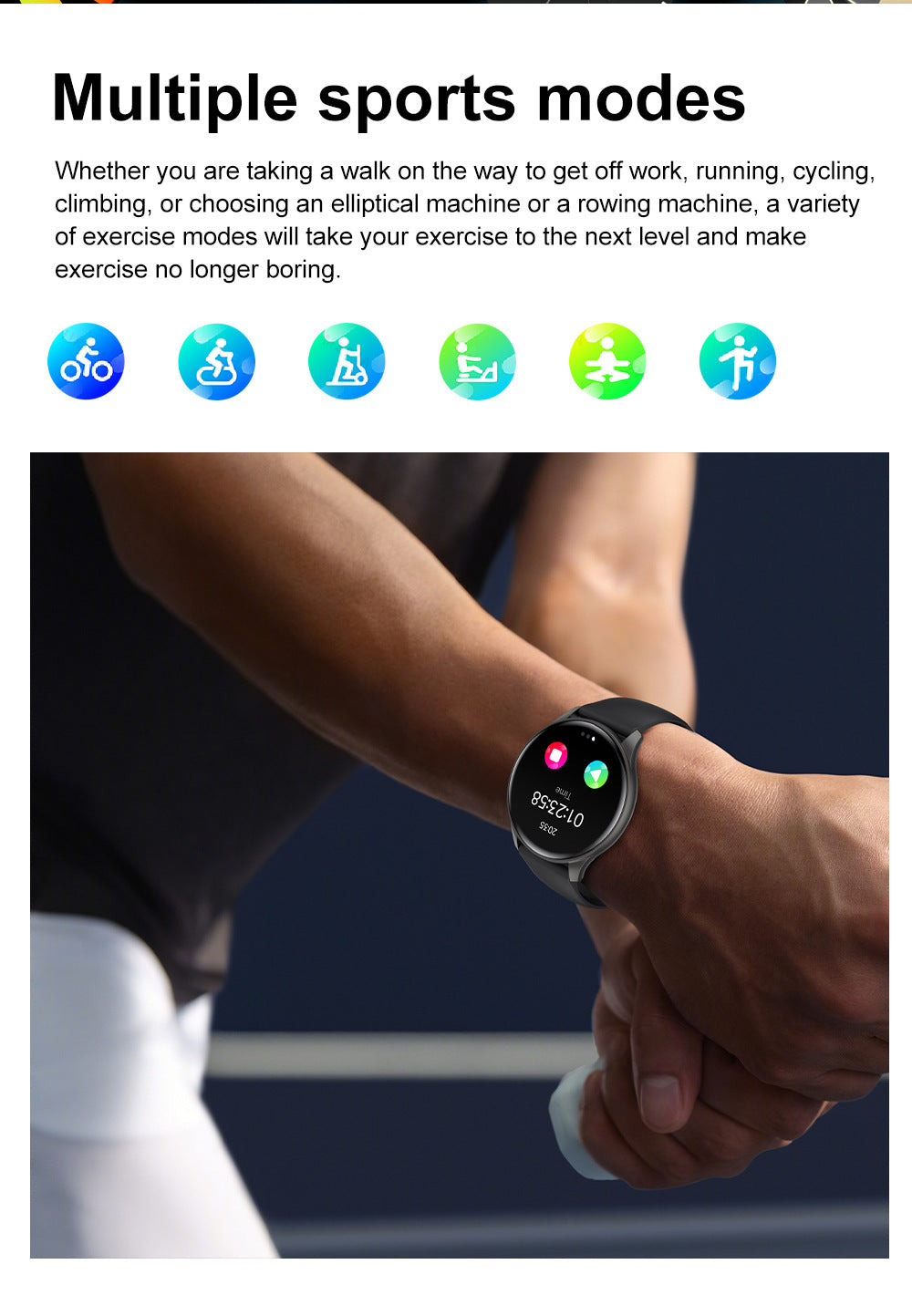 ZW60 Smartwatch in Blue Color