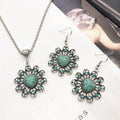 E1+X1 Heart Flower (Earring Necklace Set)