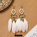 4 - Water Drop Lotus Leaf White Feather