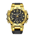 Gold and Black Strap