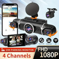 4-Lens with WiFi (4 Channels Displayed Together) + 32G