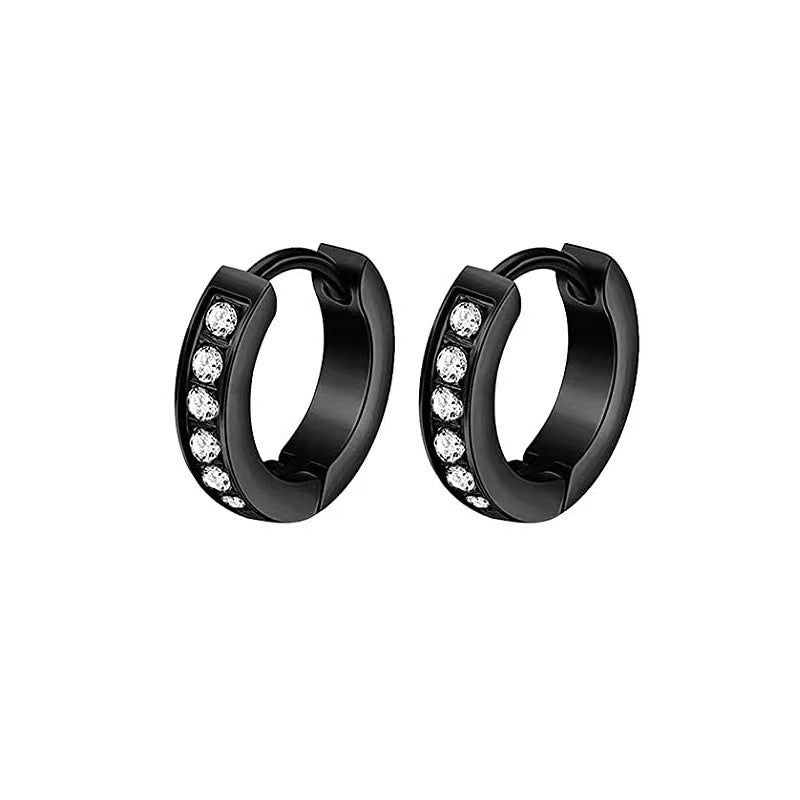 Stylish stainless steel earrings with come in multiple colors