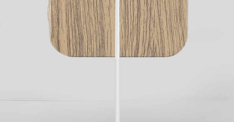 Stylish Magnetic Phone Case with Stand for iPhone 14/15 - All-Weather Protection & Premium Wood Finish