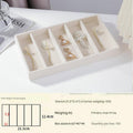 Beige Bracelet Tray (4 Vertical Slots) (Pack of 1)